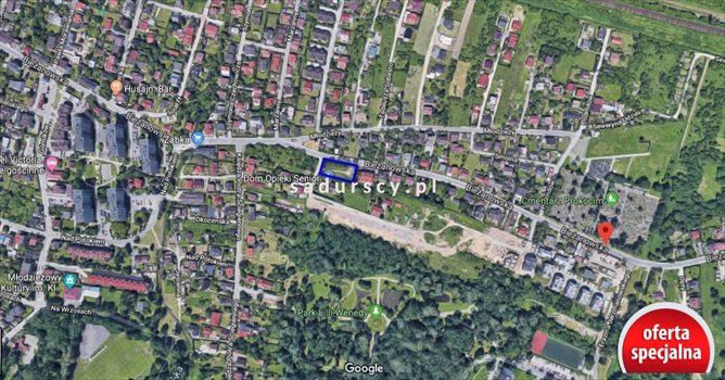 Działka budowlana na sprzedaż Kraków, Bieżanów-Prokocim, Prokocim, Bieżanowska 1 462m2 Foto 6