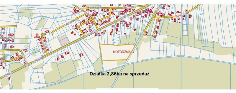 Działka inwestycyjna na sprzedaż Kotórz Mały, Opolska 28 600m2 Foto 1