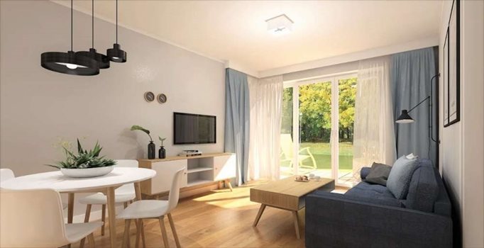 Mieszkanie dwupokojowe na sprzedaż Dąbki, Parkowa 3 42m2 Foto 6