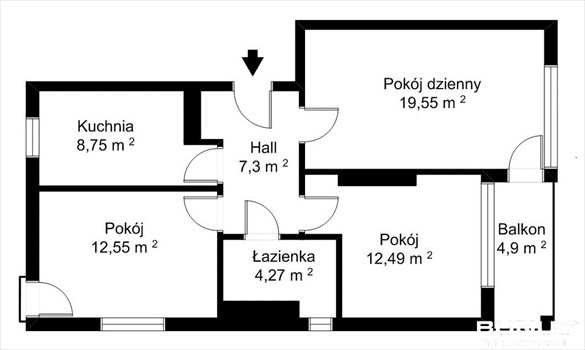 Mieszkanie trzypokojowe na sprzedaż Warszawa, Praga-Południe 63m2 Foto 8