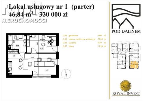 Mieszkanie dwupokojowe na sprzedaż Myślenice 51m2 Foto 5