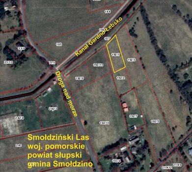 Działka rolna na sprzedaż Smołdziński Las 1 500m2 Foto 4