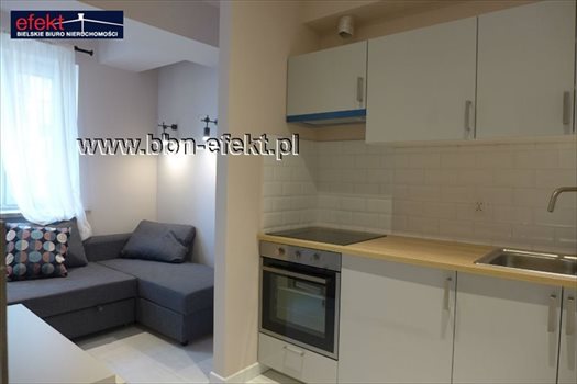 Kawalerka na wynajem Bielsko-Biała, Centrum 27m2 Foto 3