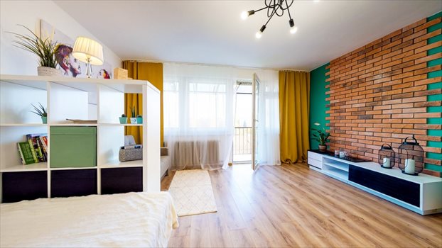 Kawalerka na wynajem Kraków, Kurdwanów, Marii i Bolesława Wysłouchów 40m2 Foto 2