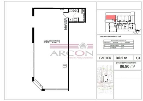Lokal użytkowy na sprzedaż Mińsk Mazowiecki 87m2 Foto 2