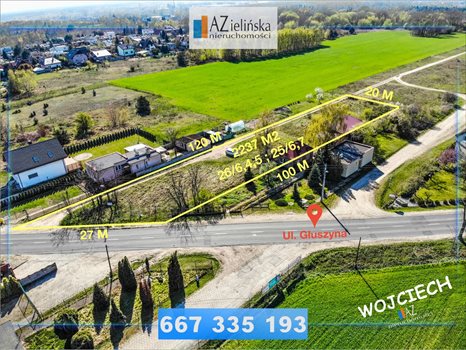 Działka budowlana na sprzedaż Poznań, Głuszyna 2 237m2 Foto 7
