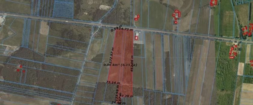 Działka inwestycyjna na sprzedaż Jagodne 61 200m2 Foto 1