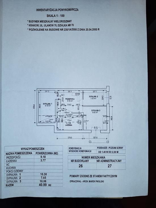 Mieszkanie czteropokojowe na sprzedaż Kraków, Prądnik Czerwony, Ułanów 70 82m2 Foto 3