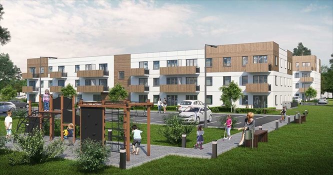 Mieszkanie dwupokojowe na sprzedaż Murapol Nowy Toruń TORUŃ, Wrzosy, Strobanda 42m2 Foto 2