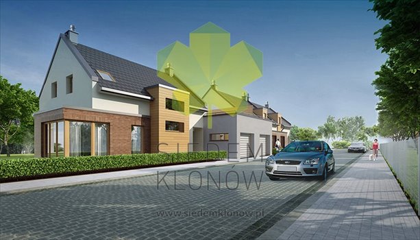 Nowy dom Osiedle Siedem Klonów (ul.Szaserów, wjazd od ul.Podchorążych 60a) Łódź, Polesie Osiedle Siedem Klonów, ul.Szaserów wjazd ul.Podchorążych 60a 130m2 Foto 11