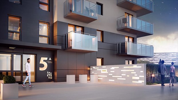 Nowe mieszkanie trzypokojowe Spektrum Gdańsk, Przymorze, Obrońców Wybrzeża 79m2 Foto 3