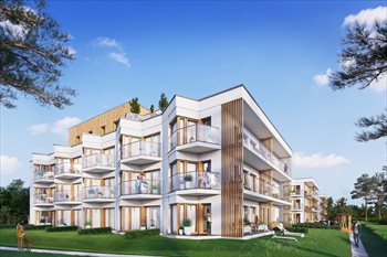 Nowe mieszkanie trzypokojowe Let's Sea Baltic Park Gąski, Nadbrzeżna 60m2 Foto 6