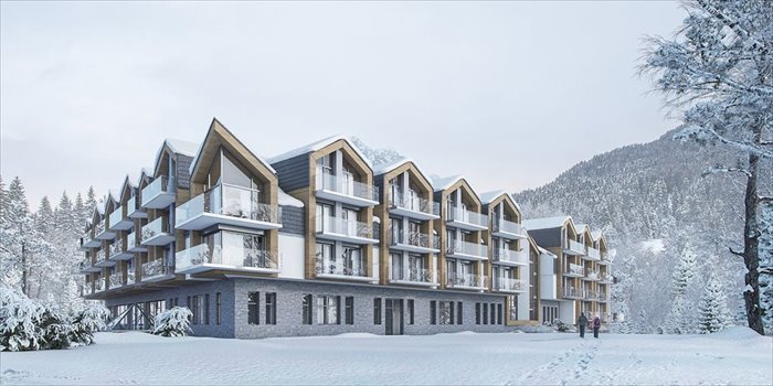 Nowe mieszkanie dwupokojowe Green Mountain Resort Karpacz, Karpacz Górny, Sarnia 21 48m2 Foto 4