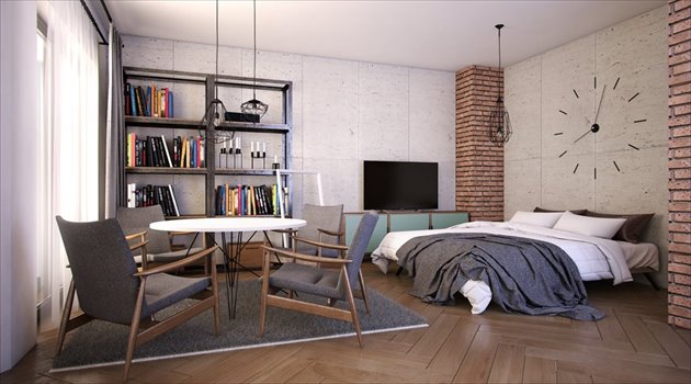 Nowe mieszkanie czteropokojowe Zabłocie Concept House Kraków, Kazimierz, ul. Ślusarska 104m2 Foto 6