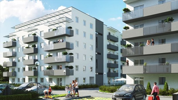 Nowe mieszkanie dwupokojowe Malta Wołkowyska Poznań, Rataje, Wołkowyska 48m2 Foto 5