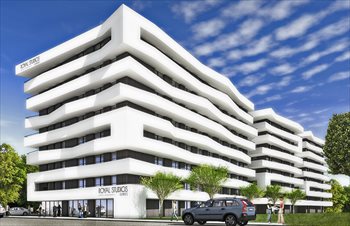 Nowa kawalerka Royal Studios Gliwice Gliwice, Politechnika, Pszczyńska 51 17m2 Foto 1