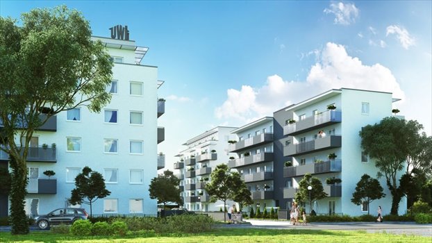 Nowe mieszkanie dwupokojowe Malta Wołkowyska Poznań, Rataje, Wołkowyska 48m2 Foto 3