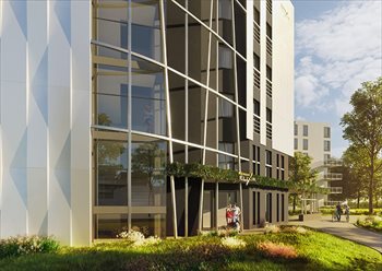 Nowe mieszkanie trzypokojowe Wisdomic Elixir Kraków, Krowodrza,, Macieja Słomczyńskiego 48m2 Foto 2