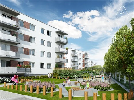 Nowe mieszkanie dwupokojowe Księżno Wrocław, Księże Wielkie, Opolska 52m2 Foto 3