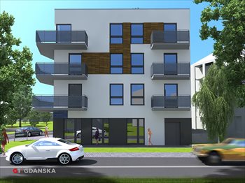 Nowe mieszkanie dwupokojowe Gdańska 1 Kraków, Prądnik Czerwony, Gdańska 1 39m2 Foto 2