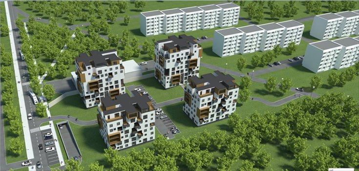Nowe mieszkanie trzypokojowe Nowe Zagórze Sosnowiec, Zagórze, Generała Tadeusza Bora Komorowskiego 71m2 Foto 3