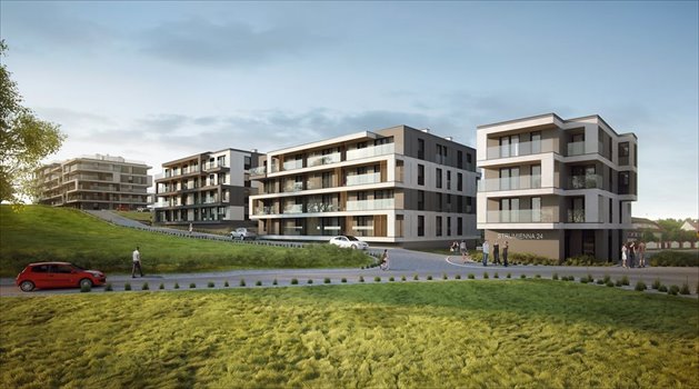 Nowe mieszkanie trzypokojowe Bonarka ul. Strumienna II Etap Kraków, Strumienna 51m2 Foto 4