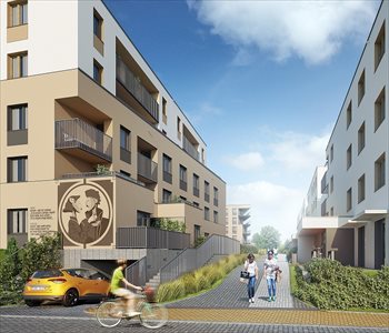 Nowe mieszkanie trzypokojowe Fredry 6 Kraków, Łagiewniki, Dywizjonu AK „Jeleń” 50m2 Foto 1