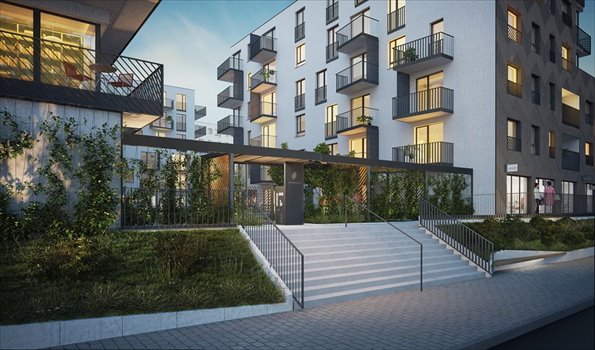 Nowe mieszkanie dwupokojowe Saperska 30 Poznań, Wilda, Saperska 30 46m2 Foto 3