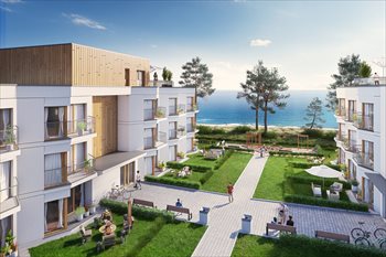Nowe mieszkanie trzypokojowe Let's Sea Baltic Park Gąski, Nadbrzeżna 60m2 Foto 1
