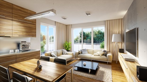 Nowe mieszkanie trzypokojowe Melia Apartamenty Łódź, Górna, Opałowa 19/21 58m2 Foto 6