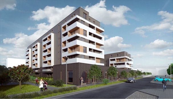 Nowe mieszkanie trzypokojowe HYNKA ETAP II Kraków, Czyżyny, Hynka 60m2 Foto 1