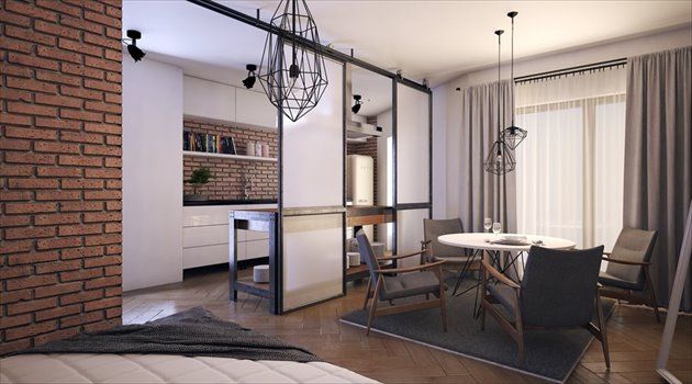 Nowe mieszkanie czteropokojowe Zabłocie Concept House Kraków, Kazimierz, ul. Ślusarska 104m2 Foto 7