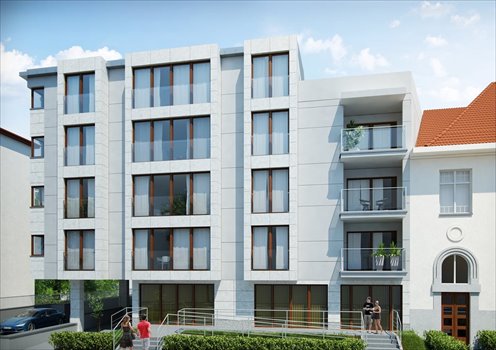 Nowe mieszkanie dwupokojowe Chopina 9 Kraków, Krowodrza, Chopina 9 52m2 Foto 2