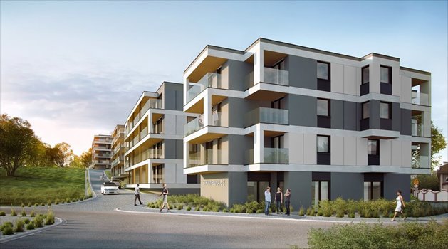 Nowe mieszkanie trzypokojowe Bonarka ul. Strumienna II Etap Kraków, Strumienna 51m2 Foto 7