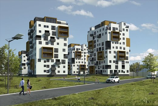 Nowe mieszkanie trzypokojowe Nowe Zagórze Sosnowiec, Zagórze, Generała Tadeusza Bora Komorowskiego 71m2 Foto 2