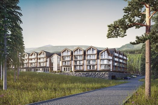 Nowe mieszkanie dwupokojowe Green Mountain Resort Karpacz, Karpacz Górny, Sarnia 21 48m2 Foto 5