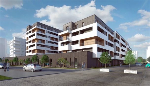Nowe mieszkanie trzypokojowe HYNKA ETAP II Kraków, Czyżyny, Hynka 60m2 Foto 2