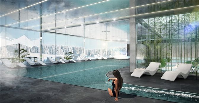Nowe mieszkanie dwupokojowe INFINITY Zieleniec Ski & Spa Zieleniec 39m2 Foto 9