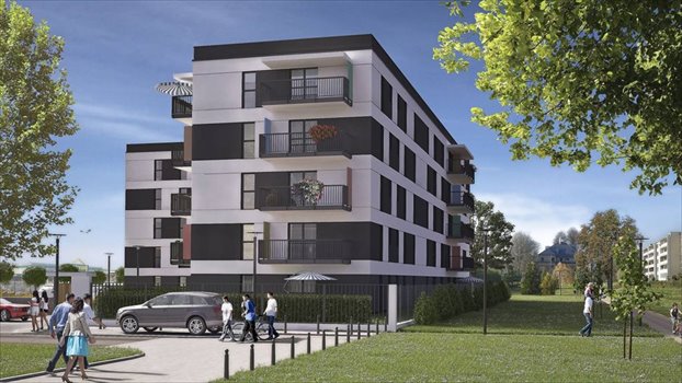 Nowe mieszkanie czteropokojowe Helińskiego Park Łódź, Bałuty, Helińskiego 10 86m2 Foto 2