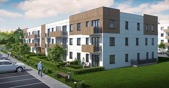 Mieszkanie dwupokojowe na sprzedaż Murapol Nowy Toruń TORUŃ, Wrzosy, Strobanda 42m2 Foto 3