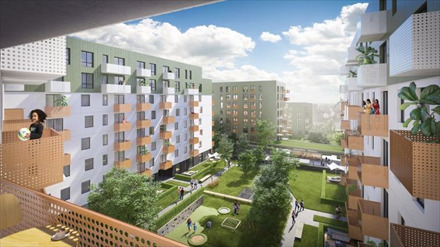 Nowe mieszkanie dwupokojowe Mieszkaj w Mieście etap Aktorów (H) Bronowice, Wizjonerów 39m2 Foto 6
