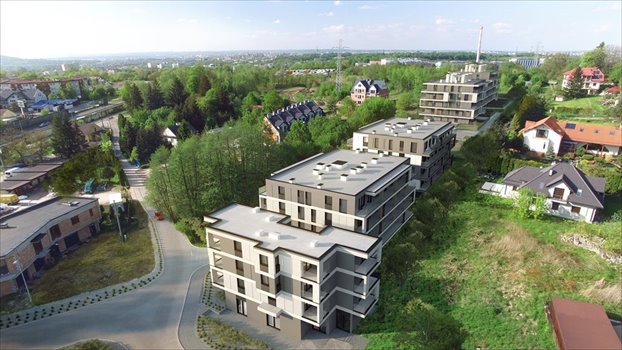 Nowe mieszkanie trzypokojowe Bonarka ul. Strumienna II Etap Kraków, Strumienna 51m2 Foto 9