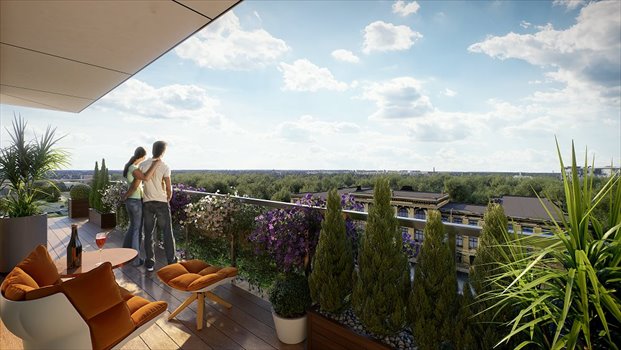 Mieszkanie dwupokojowe na sprzedaż Central Park Apartments 2 Łódź, Śródmieście, Żwirki 73m2 Foto 5