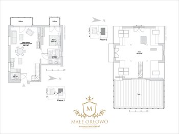 Nowe mieszkanie dwupokojowe Małe Orłowo Gdynia, Orłowo, ul. Popiela 12 110m2 Foto 1
