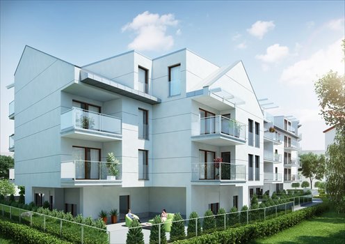 Nowe mieszkanie dwupokojowe Chopina 9 Kraków, Krowodrza, Chopina 9 52m2 Foto 3