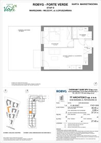 rzut mieszkanie na sprzedaż 36m2 mieszkanie Warszawa, Włochy, Łopuszańska 28