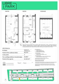 rzut mieszkanie na sprzedaż 69m2 mieszkanie Dębogórze, Pistacjowa 5