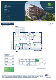 rzut mieszkanie na sprzedaż 57m2 mieszkanie Wrocław, Fabryczna, Stabłowice, Łomnicka