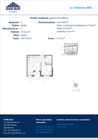 rzut mieszkanie na sprzedaż 37m2 mieszkanie Kraków, Bronowice Wielkie, Stawowa