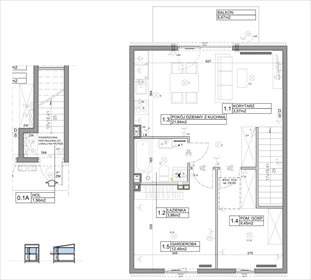 rzut mieszkanie na sprzedaż 56m2 mieszkanie Marki, Stawowa